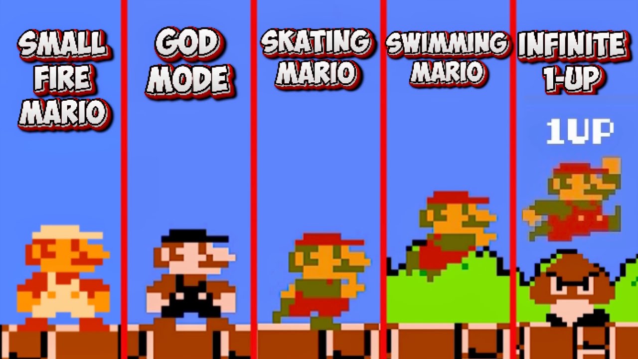 Amazing & Funny Super Mario Bros. Cheat Codes - NES [Vol 1]