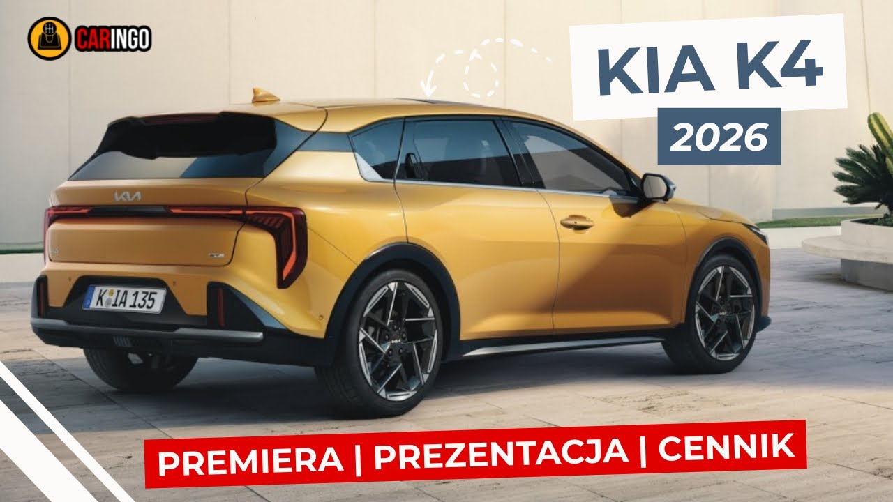 KIA K4 2026 - Nowy kr&oacute;l kompakt&oacute;w? Wszechstronny następca CEEDA w uczciwej cenie z benzyniakami!