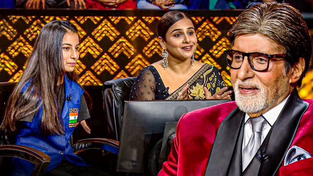 पेरिस पैरालिंपिक विजेता शीतल देवी और विद्या बालन ने KBC में मचाई धूम l Amitabh Show