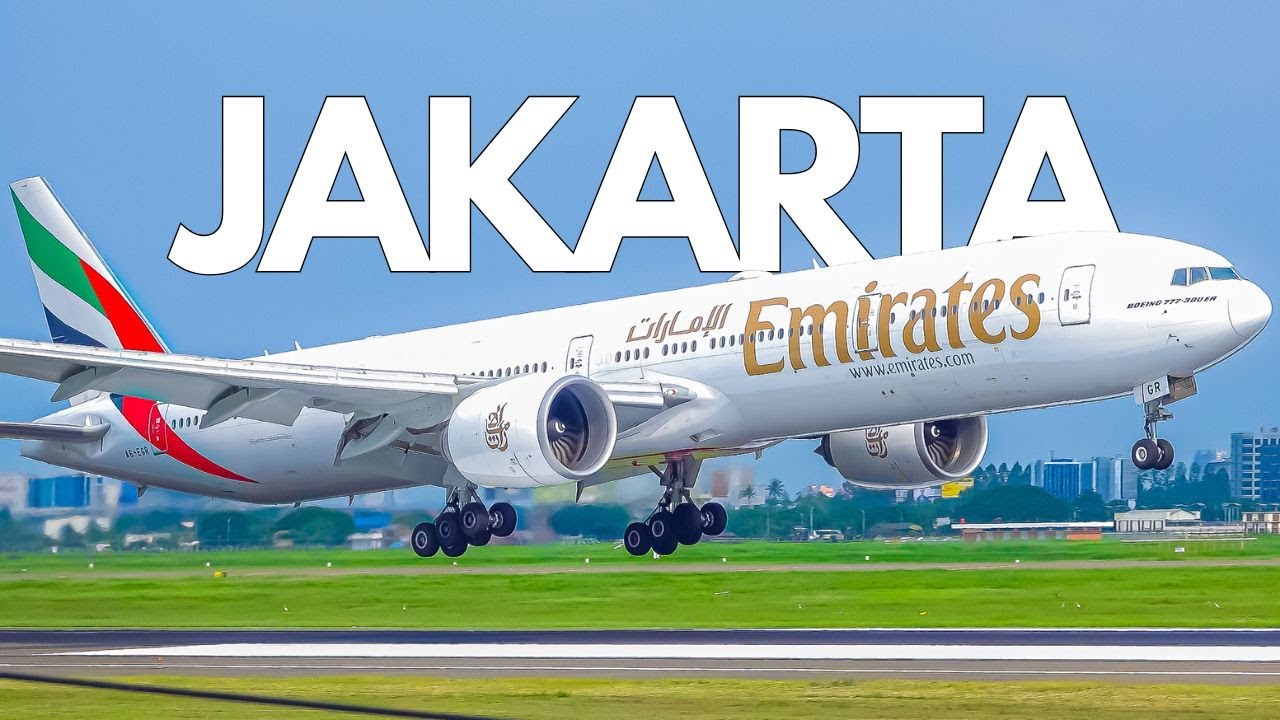🇮🇩✈️ 20 Minutes CLOSE UP Jakarta Plane Spotting from Various Angle (CGK/WIII)
