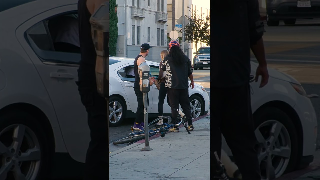 How a stranger saved their day