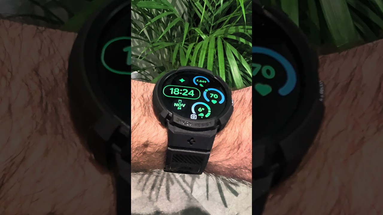 Spigen Rugged Armor Pro for Pixel Watch 4 (45mm). 