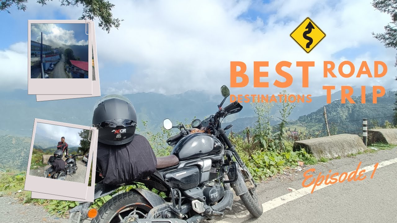 Riding Solo 🏍️: Noida to Mussoorie & Dhanaulti | Thrills, Chills, & Stunning Views