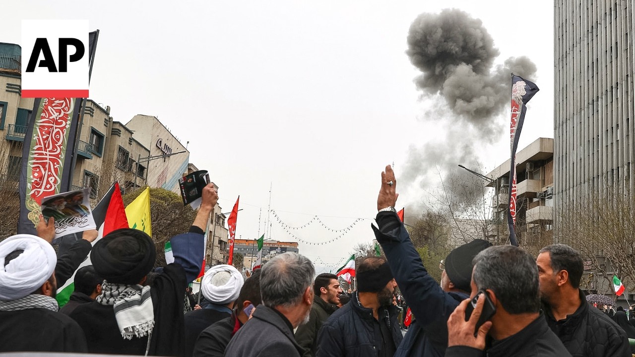 Large explosion in Iran's capital, state TV reports