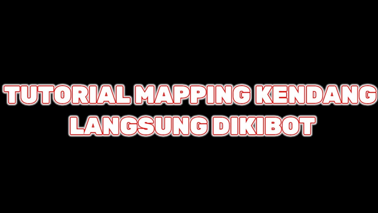 TUTORIAL MAPPING KENDANG LANGSUNG DIKIBOT KORG PA600