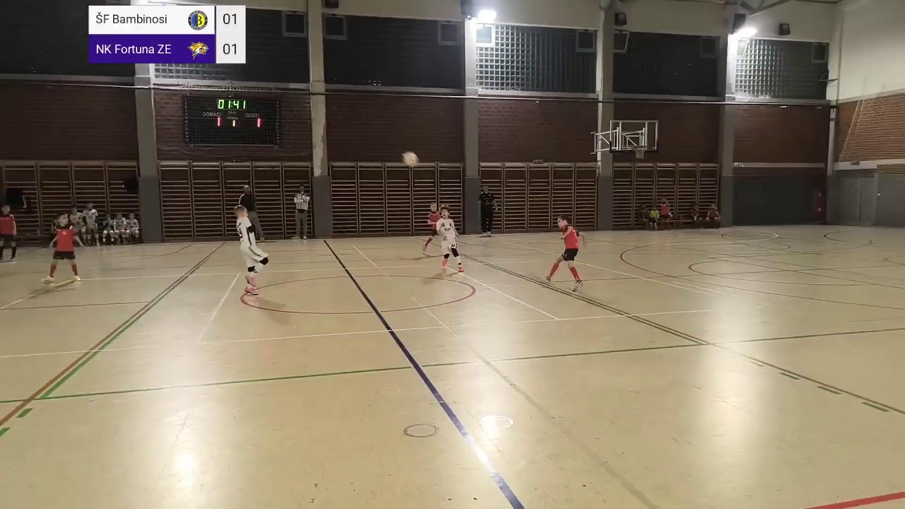 ŠF Bambinosi 2 vs. NK Fortuna Zenica - 1:1 - Winter Cup Sarajevo 2025 - Grupa D