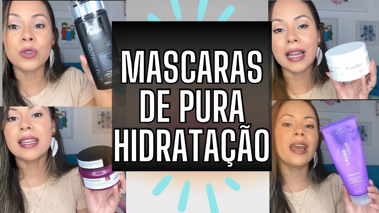 💥Só MÁSCARAS de HIDRATAÇÃO de VDD!🧐