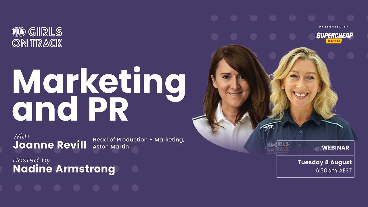 Marketing and PR | FIA Girls on Track