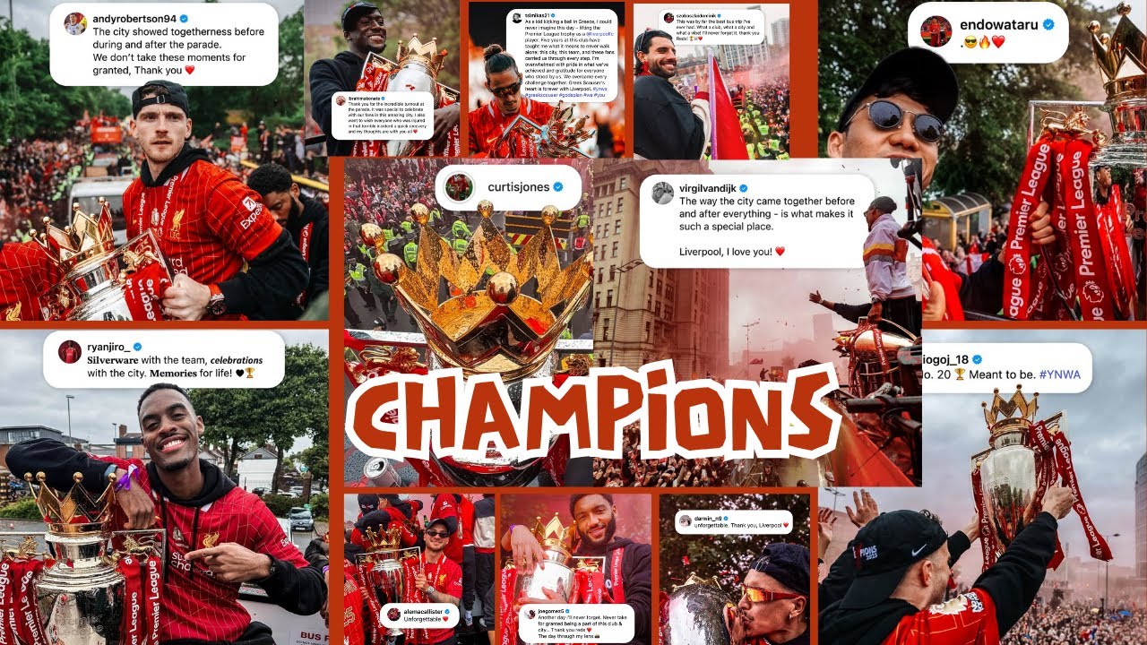 premier league parade win with Liverpool that you missed #liverpool #pl #plcup #football