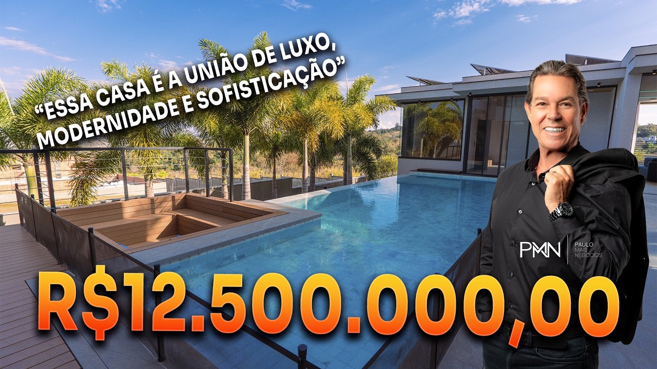 MANSÃO ESPETACULAR NO ENTREVERDES COM LAZER COMPLETO E SOFISTICAÇÃO R$8.500.000,00