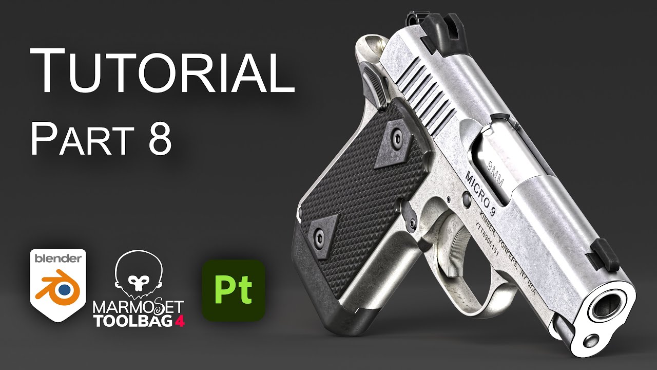 Game Ready Weapon Tutorial pt8: renders