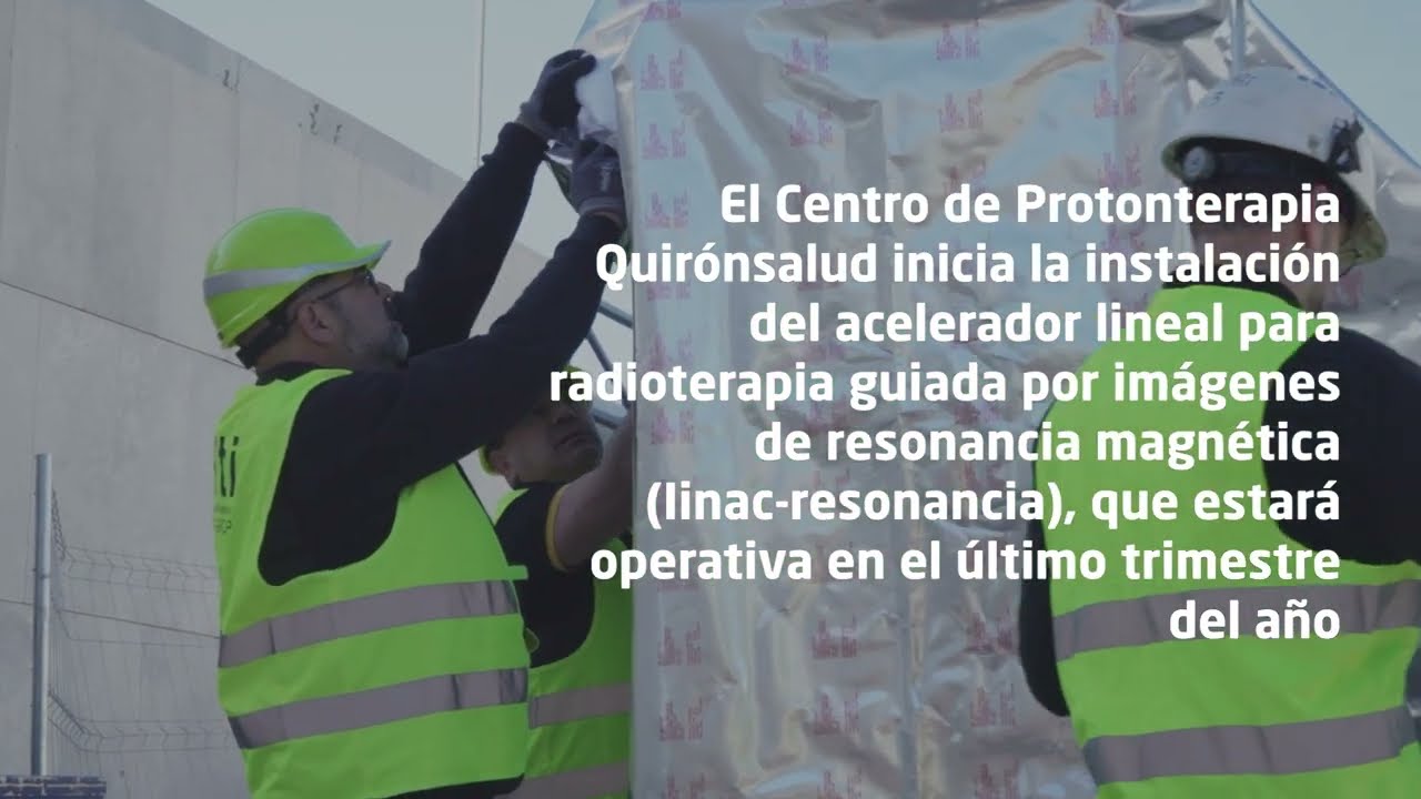 El Centro de Protonterapia Quirónsalud inicia la instalación de un acelerador lineal