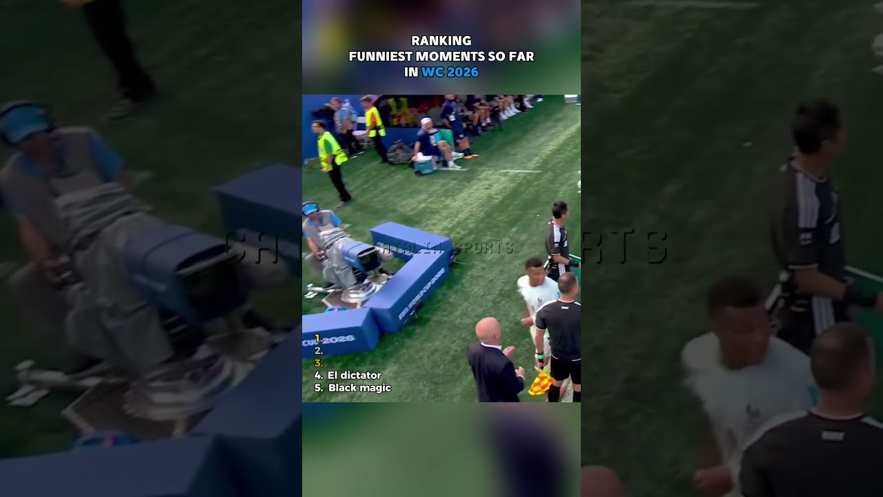 Ranking Funniest World Cup 2026 Moments so far 😂 #shorts #worldcup