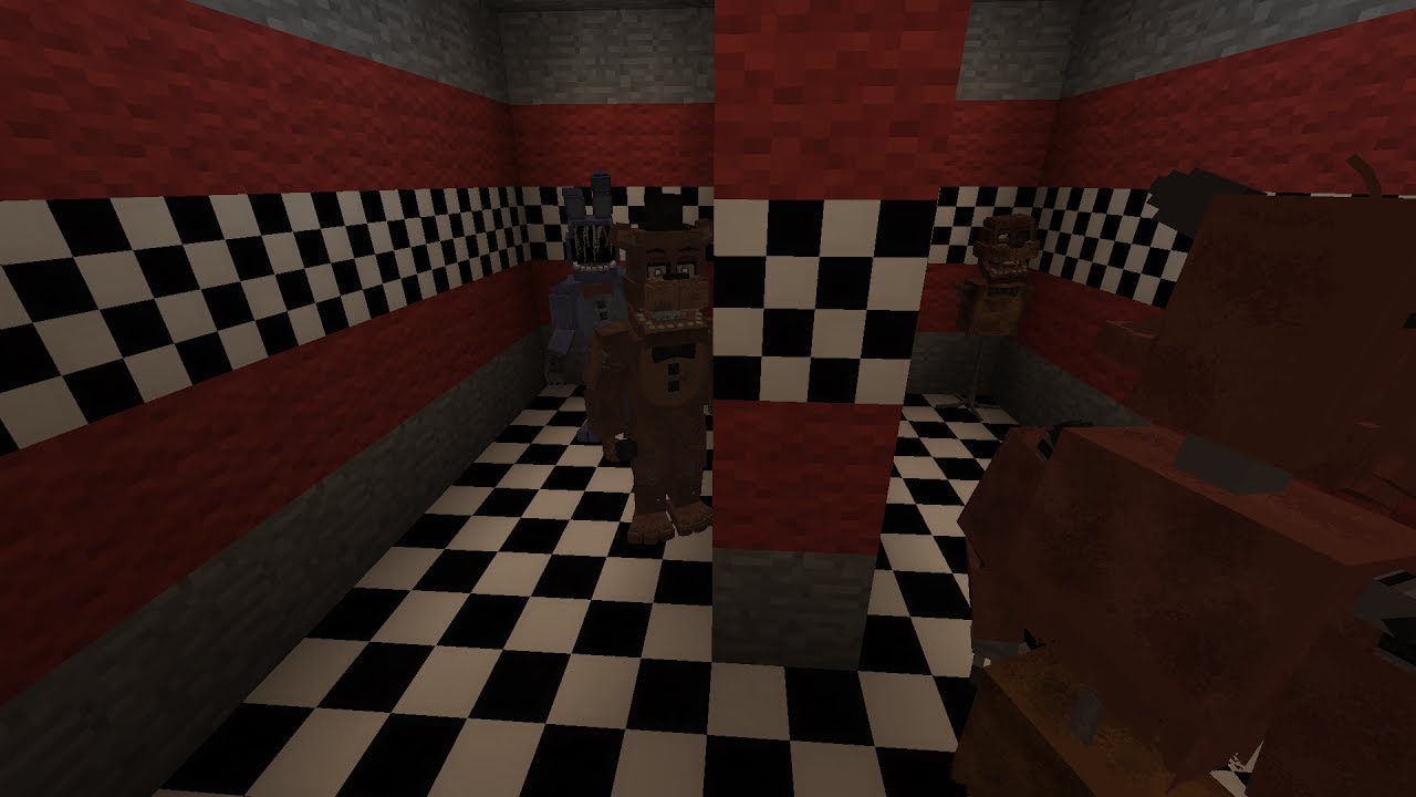 Minecraft FNAF Universe Mod | Parts & Service Room (EP 3)