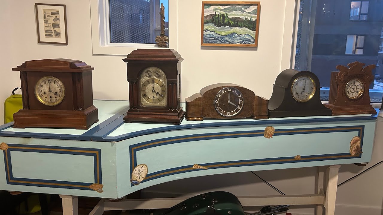 My Apartment Clock Collection as of February 7th, 2024