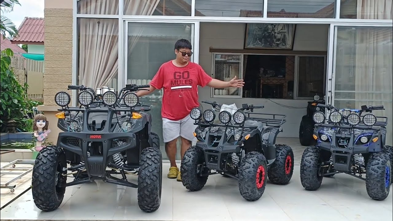 #รถบ้านบอส ขาย ATV มือ 1 125 CC และ 150 ccราคา 23,000 บาทและbig body39500 บาท