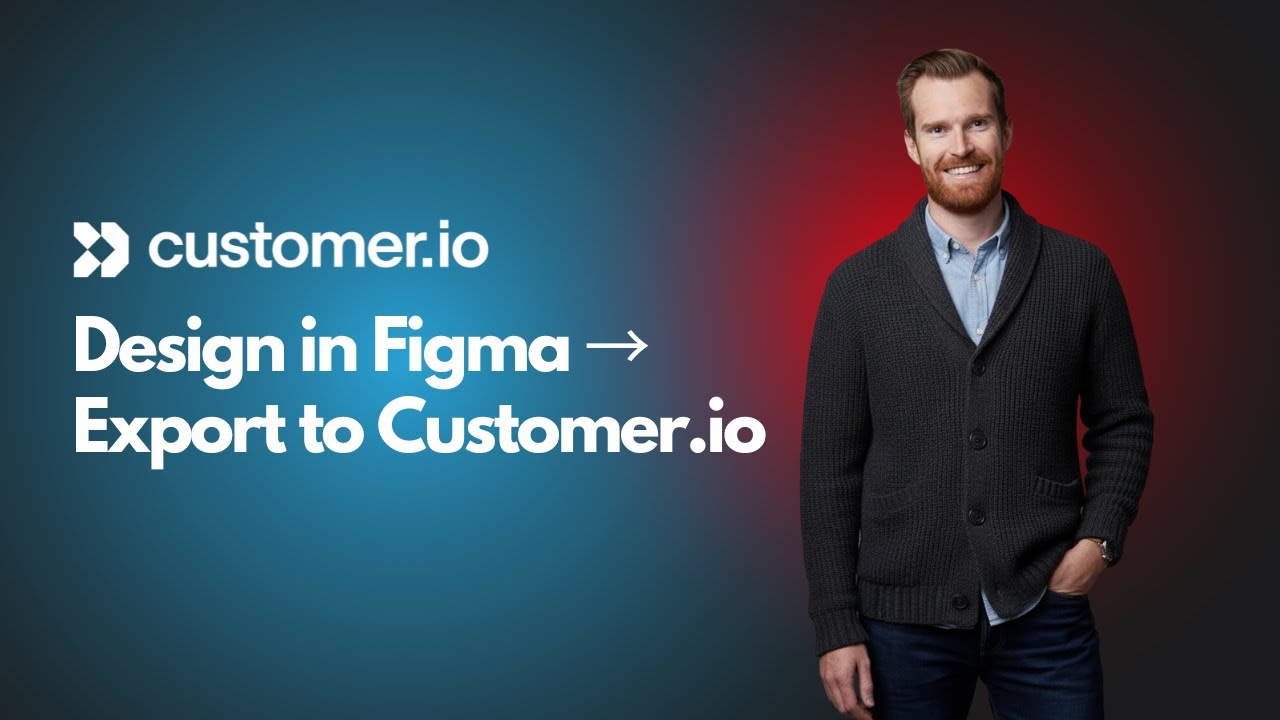 Figma Tutorial: Design & Export Emails from Figma to Customer.io in Minutes