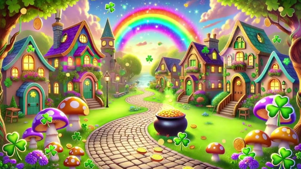 Soft Jazz Instrumental Background Music 🍀 St. Patrick&rsquo;s Day Village to Work, Study or Relax