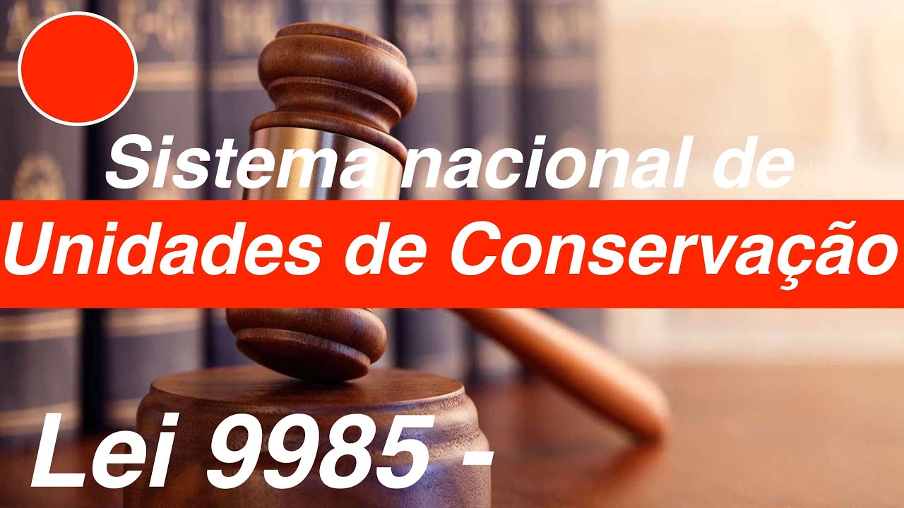 Lei 9985   Sistema nacional de Unidades de Conservação Completo