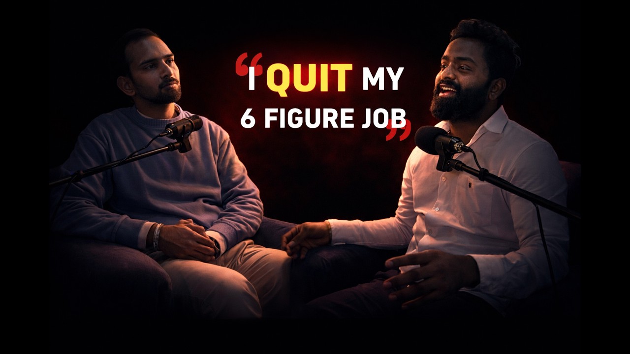 I Quit My 6-Figure Google Job to Start a Business | Adarsh Srivastava @88Gravityofficial