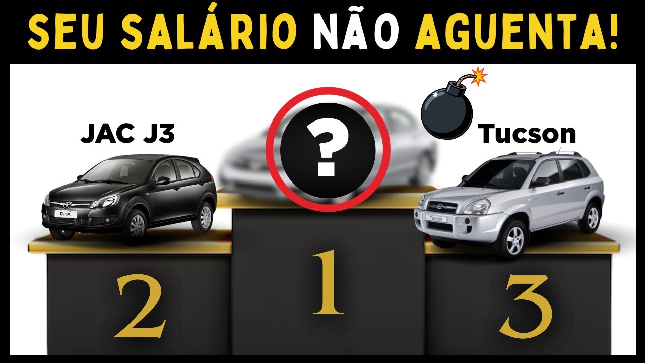 É FALÊNCIA CERTA: 5 CARROS que quem ganha R$ 5 MIL DEVE EVITAR A TODO CUSTO!