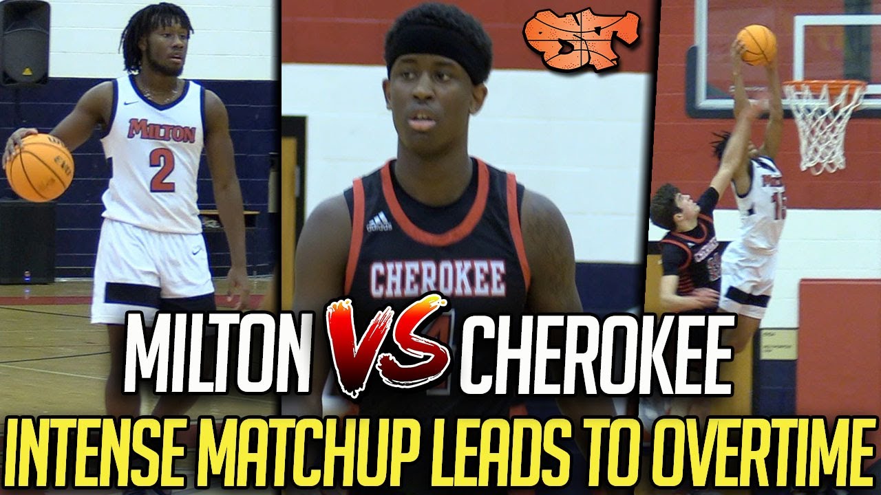 Kanaan Carlyle For The Win??? Milton vs. Cherokee Intense Region Matchup Leads to Overtime