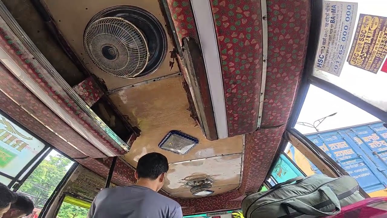 Chaotic Local Bus Journey Through Bangladesh