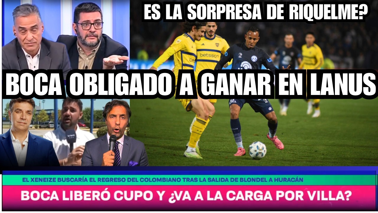 RIQUELME BUSCA a VILLA De nuevo - Boca y el ULTIMO REFUERZO Para la Copa Libertadores
