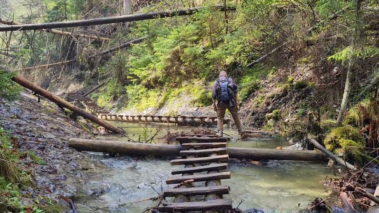 Wandern in der Suchá Belá im Slowakischen Paradies