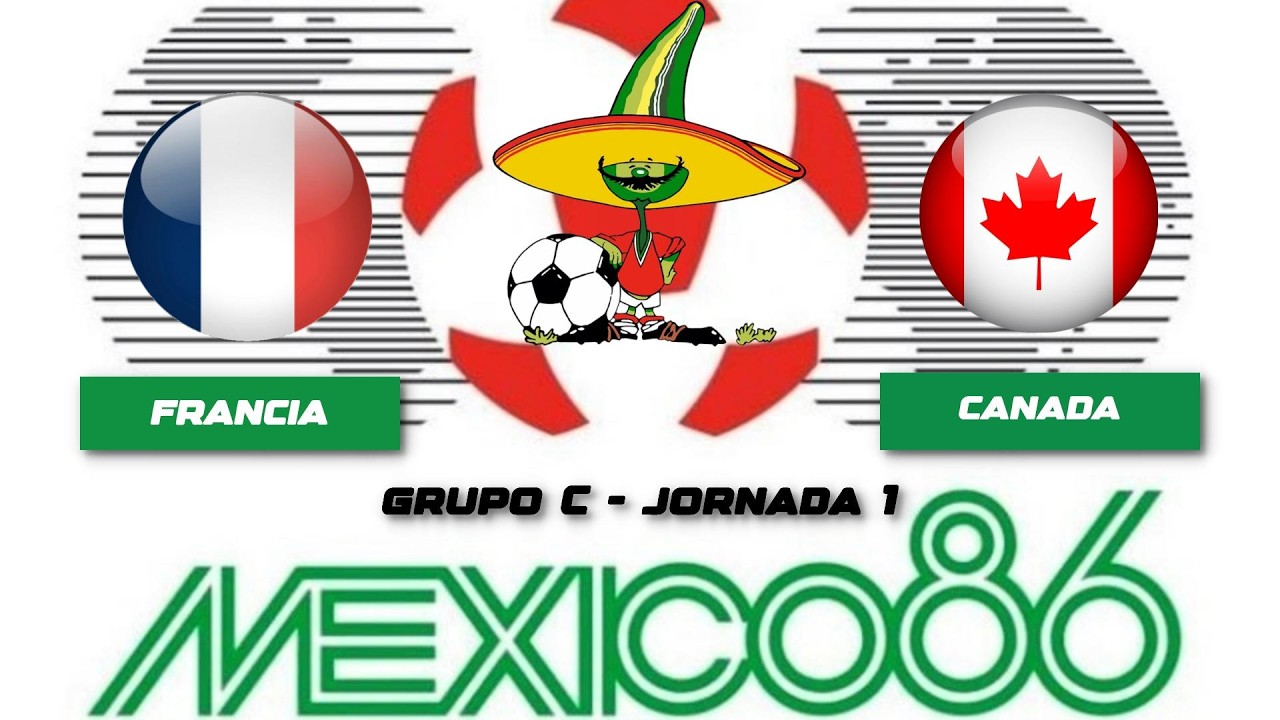 PES2021 - MUNDIAL MEXICO 86 | GRUPO C - DIA 1 | 🇫🇷 Francia 🆚 🇨🇦 Canadá | FUMA