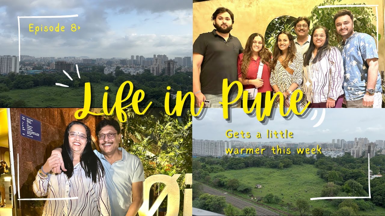 Life in Pune Ep 8 | Parents Visiting Us in Pune, Family Vlog Homecooked Meals | Living the Pune life