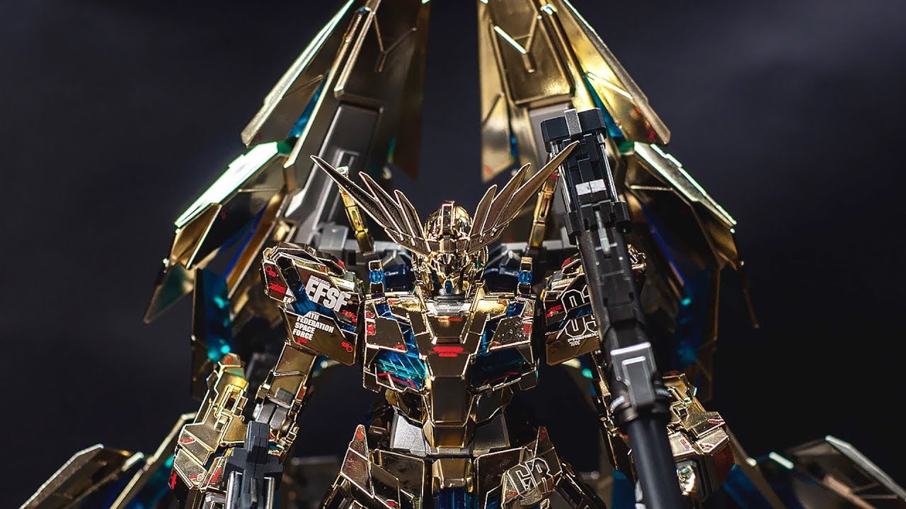 MG 1/100 Phenex Gundam &mdash; индивидуальная сборка (Unit Phenex)