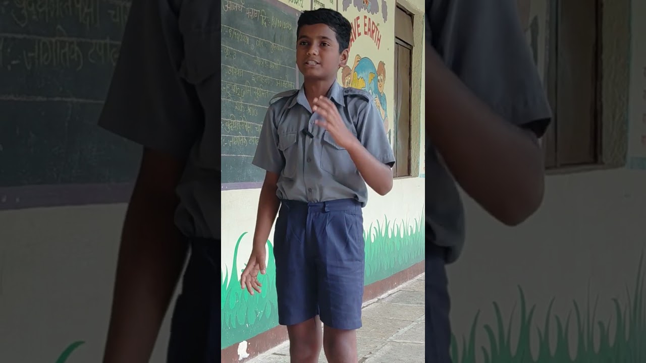 डॉ. बाबासाहेब आंबेडकर शाळा प्रवेशदिन भाषणस्पर्धा सातारा  प्रथम क्रमांक विजेता विघ्नेश  पवार,आलेवाडी 