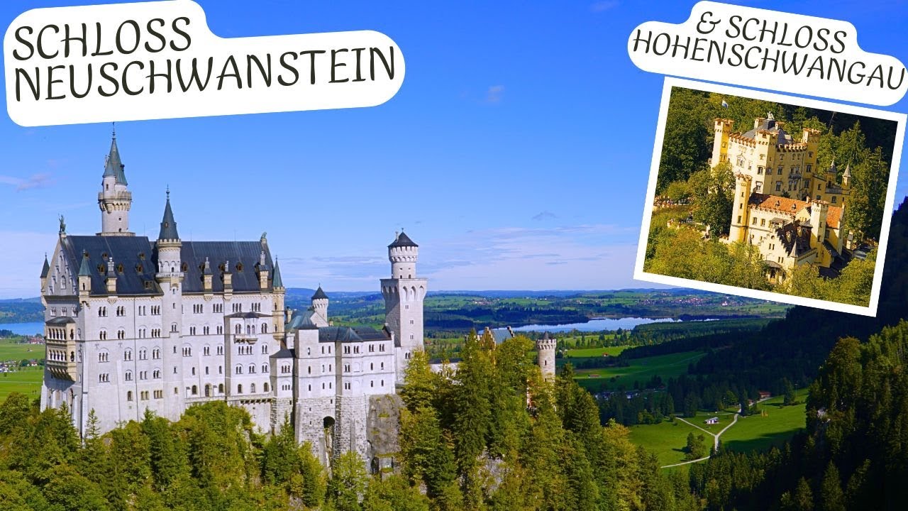 Schloss Neuschwanstein 🦢​🏰​ & Schloss Hohenschwangau 🦢​🏞️​