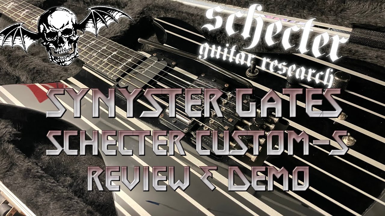 Schecter Synyster Gates Custom-S Review And Demo