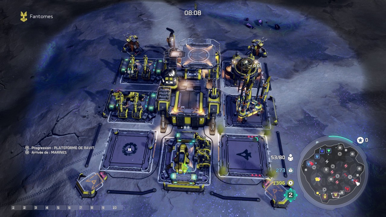 HALO WARS 2 [FR] 2vs3 IA LEGENDAIRE