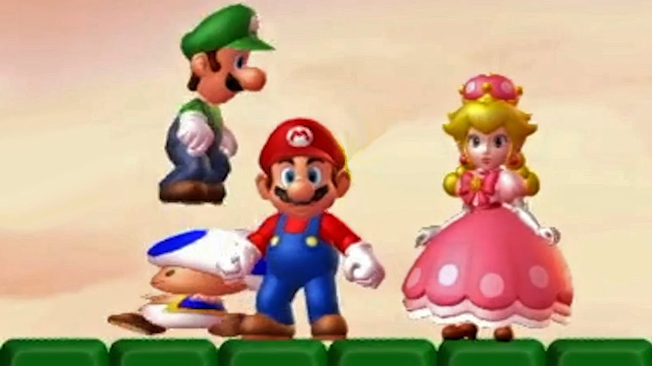 this Mario game is testing our friendship