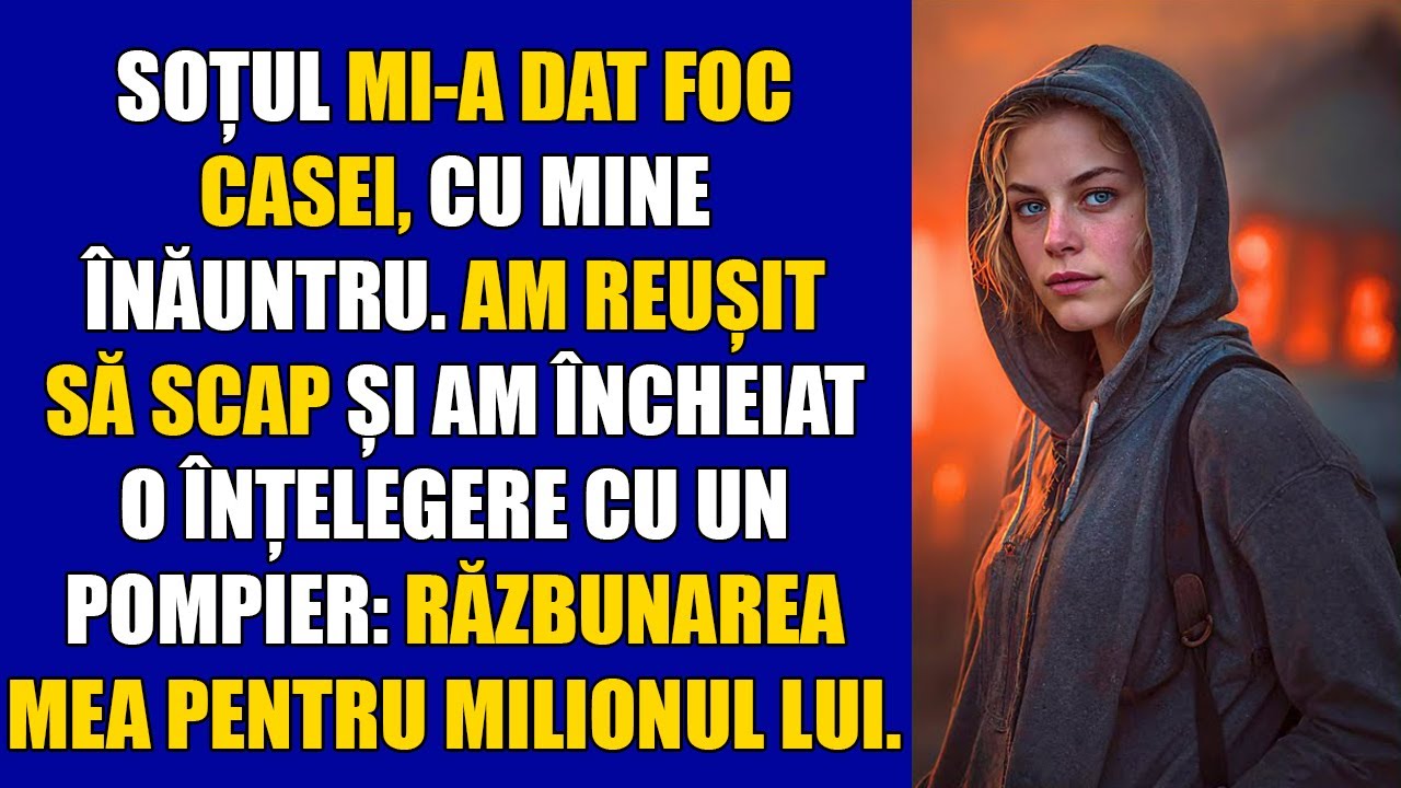 Soțul mi-a dat foc casei, cu mine înăuntru. Am reușit să scap și am încheiat o înțelegere cu un...