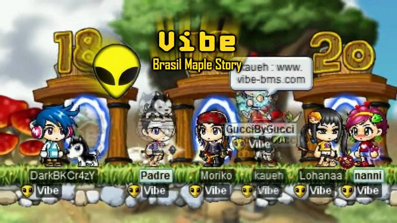 Cl&atilde; Vibe - Brasil Maple Story