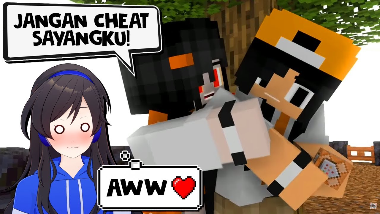 MOMENT BUCIN LENZI MEW DAN RIANIAYAN ASLI BIKIN KALIAN KLEPEK-KLEPEK DI ANIMASI MINECRAFT INI!