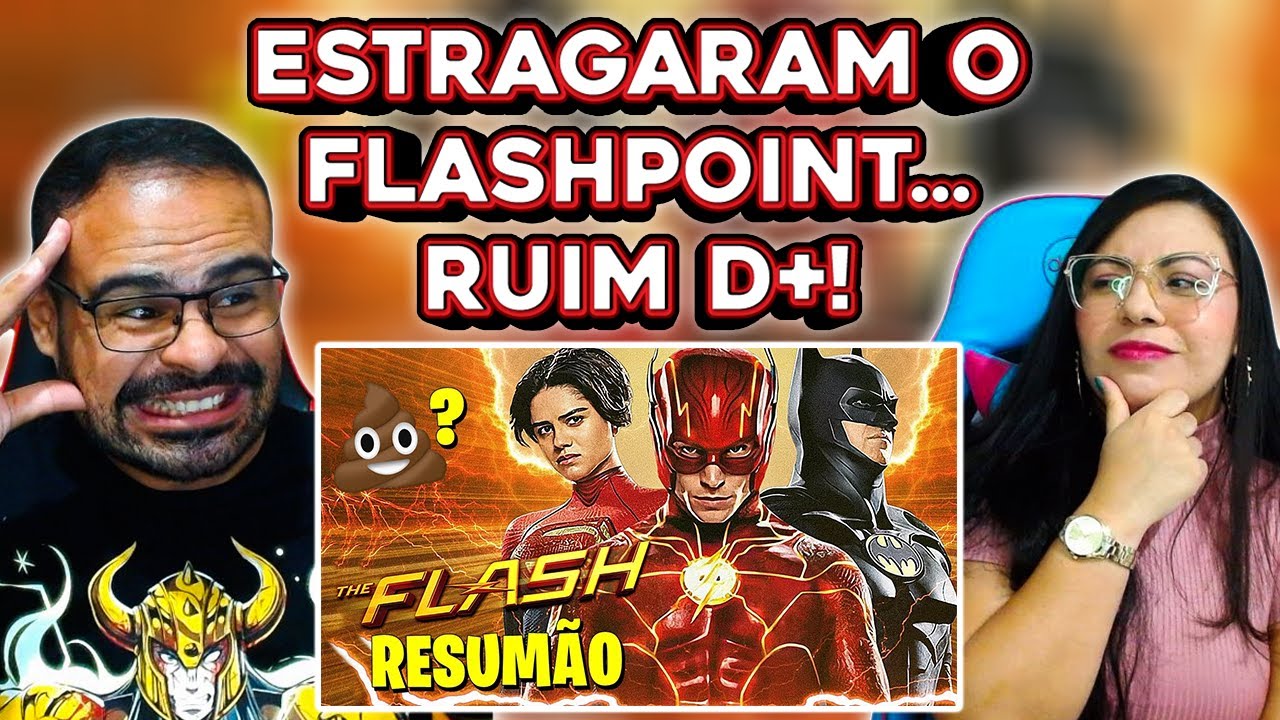 REACT CLARK | The Flash KKKKKKKKKK: A História em 1 Vídeo!