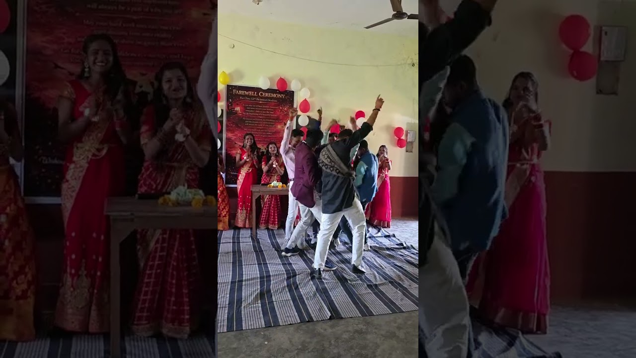 Farewell to class 12th science student  SBRA Inter College Chaukhara 