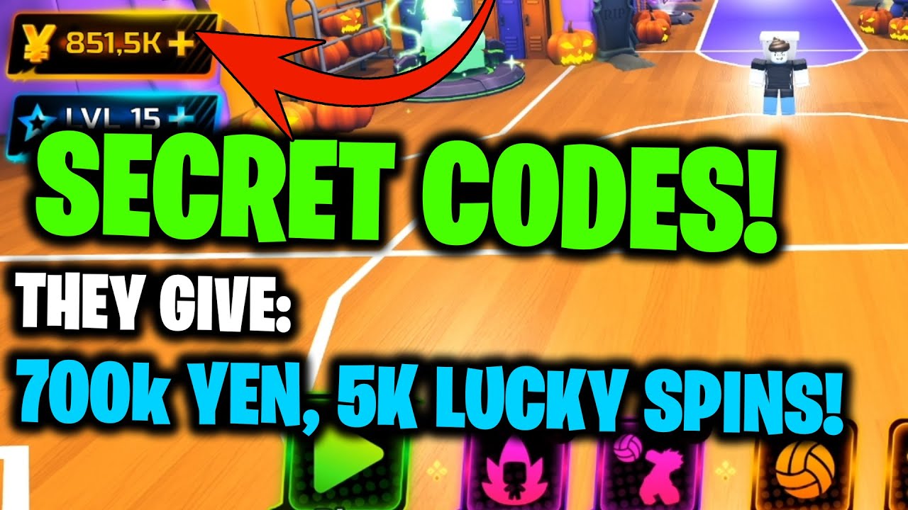 [ NEW ] SECRET Volleyball Legends CODES for LUCKY SPINS, YEN 🏐 UPDATE 42 October / November 2025