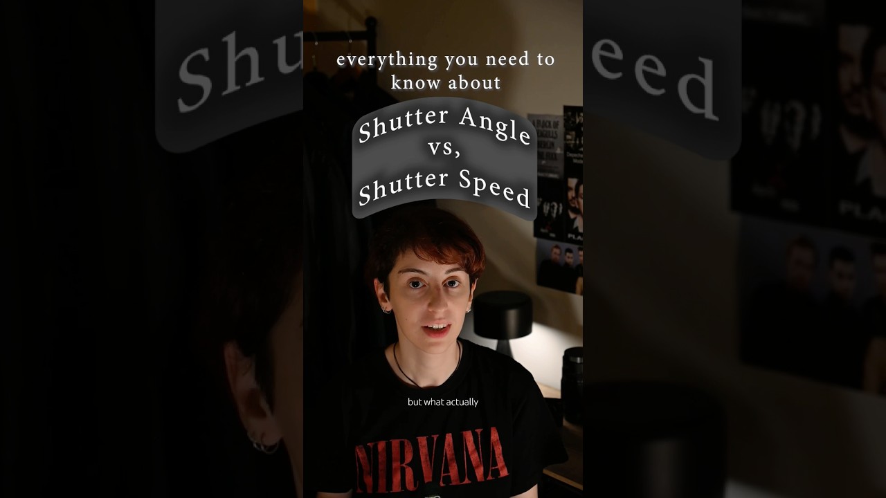 Cinematography 101: Shutter speed vs shutter angle #cinematography #learncinematography #film