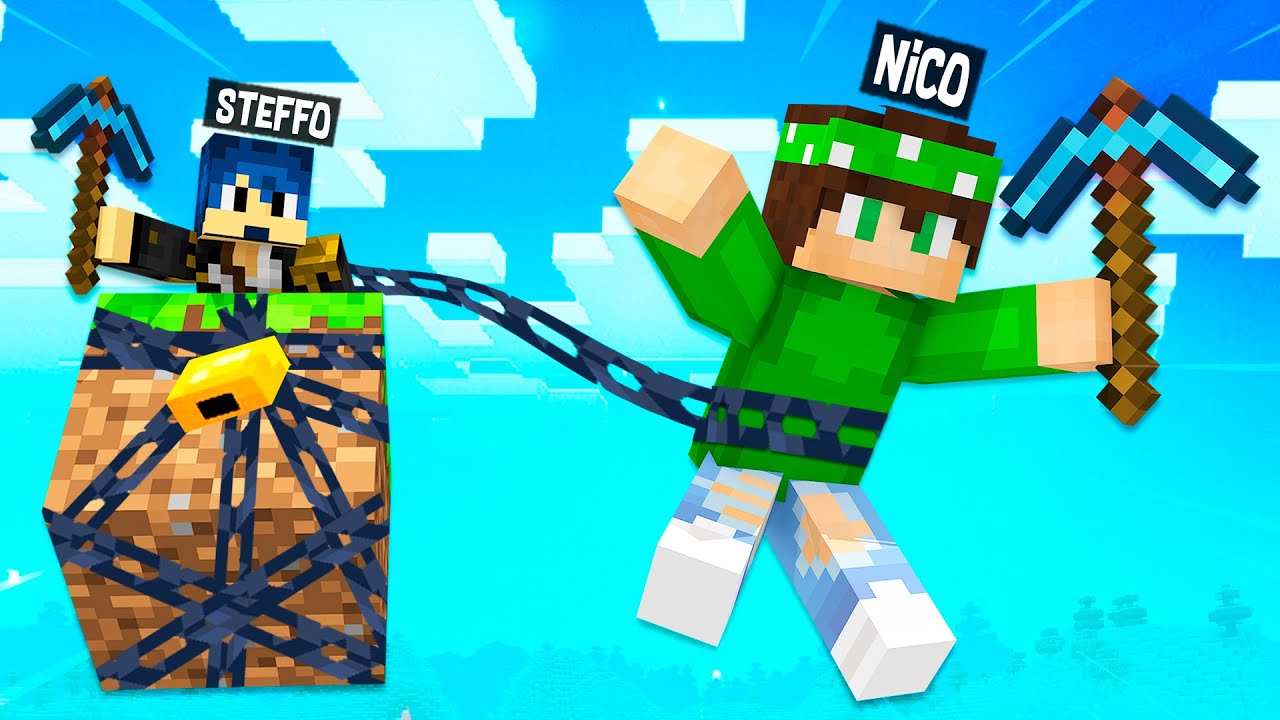 HO LEGATO TUTTI I PARTECIPANTI TRA LORO! - BIG SKYBLOCK MINECRAFT Ep.8
