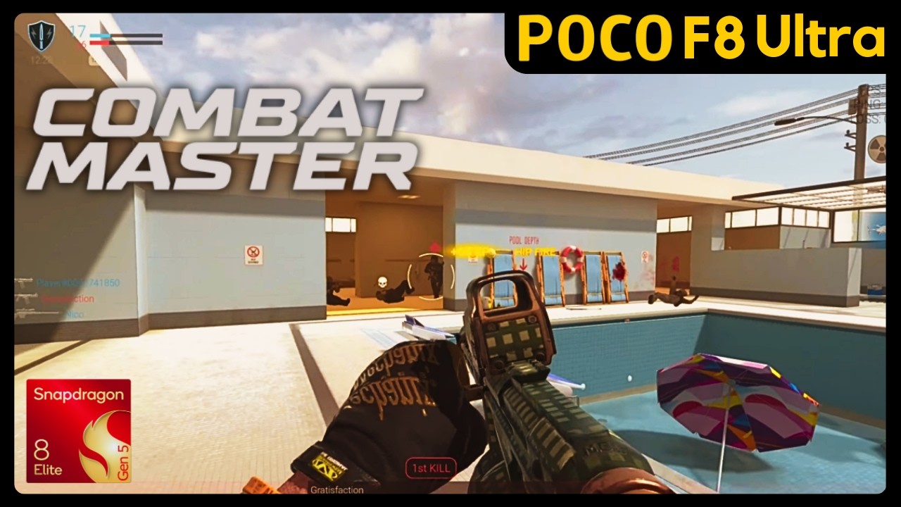 Combat Master | Xiaomi Poco F8 Ultra | 16/512 | Snapdragon 8 Elite Gen 5 | Max Settings