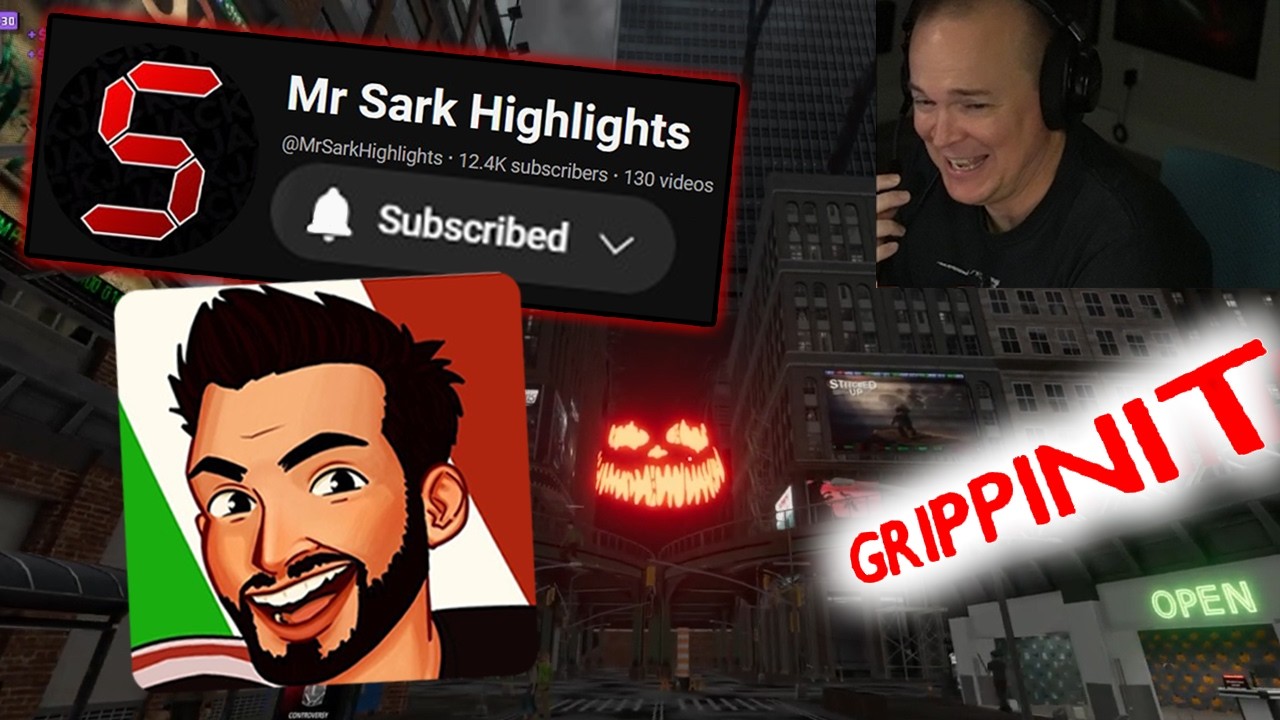 GASSY IS A BIG FAN Sark w/ SeaNanners, Terroriser, CaptainSparklez, Bruce...(Supermarket Together)