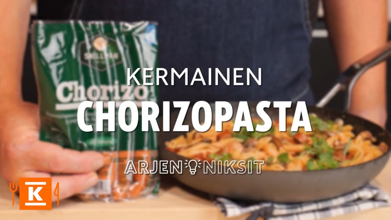 Kermainen chorizopasta | Arjen niksit | K-Ruoka