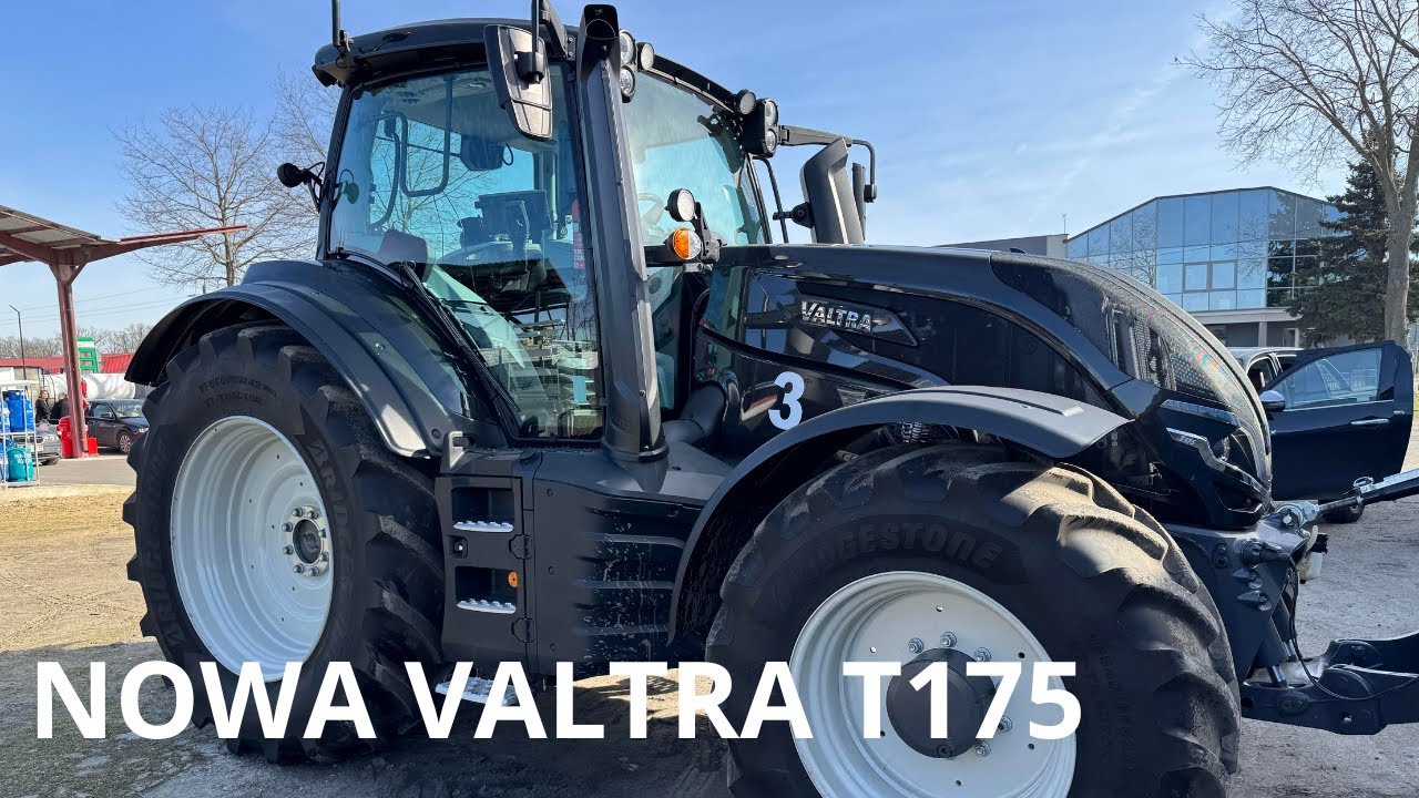 NOWY NABYTEK W CZYSTYM POLU - VALTRA T175V Versu
