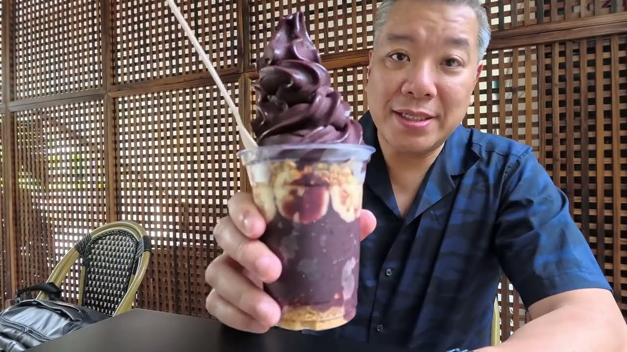 Variety isn’t a problem in Singapore - Duck Dimsum, Açai, Satay and Durian!
